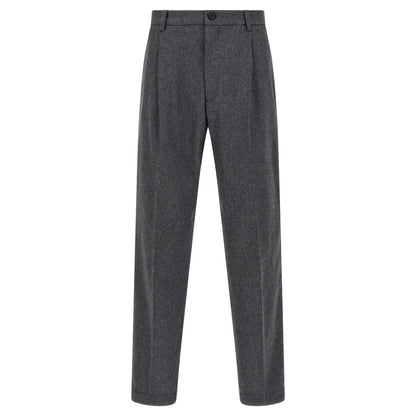 Department 5 Gray Wool Casual Pants