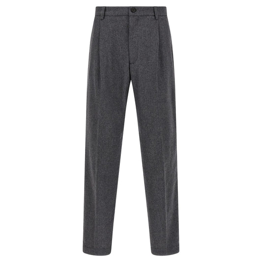 Department 5 Gray Wool Casual Pants