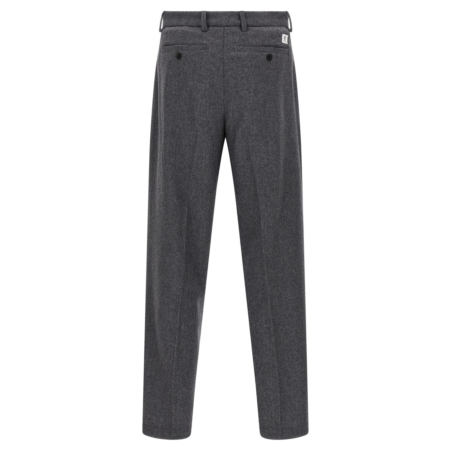 Department 5 Gray Wool Casual Pants