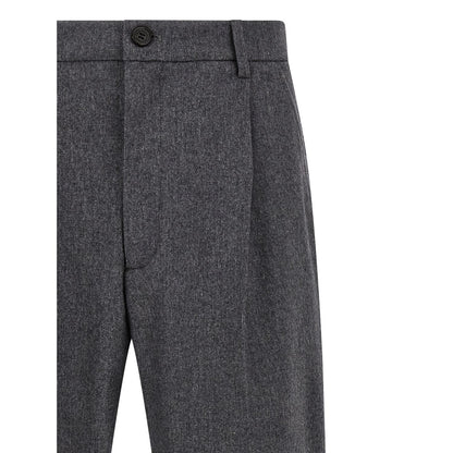 Department 5 Gray Wool Casual Pants