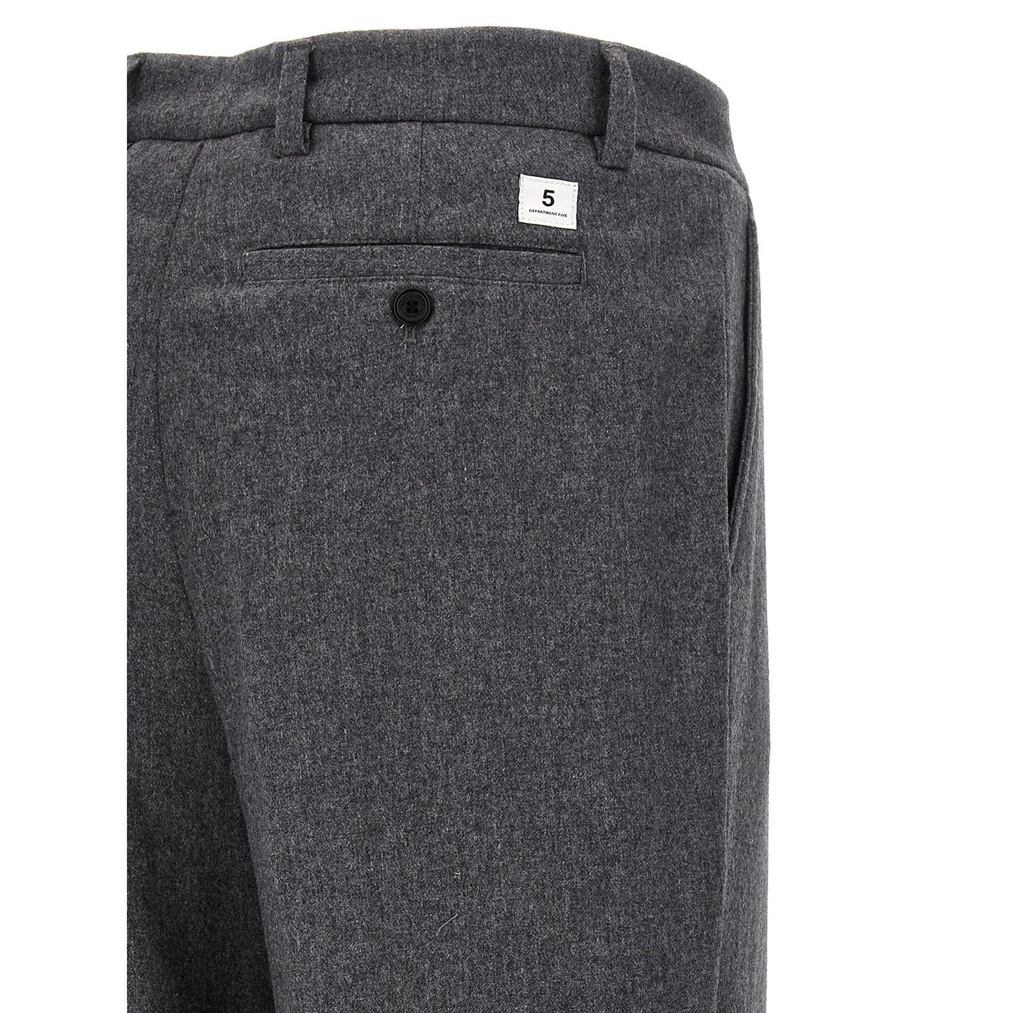 Department 5 Gray Wool Casual Pants