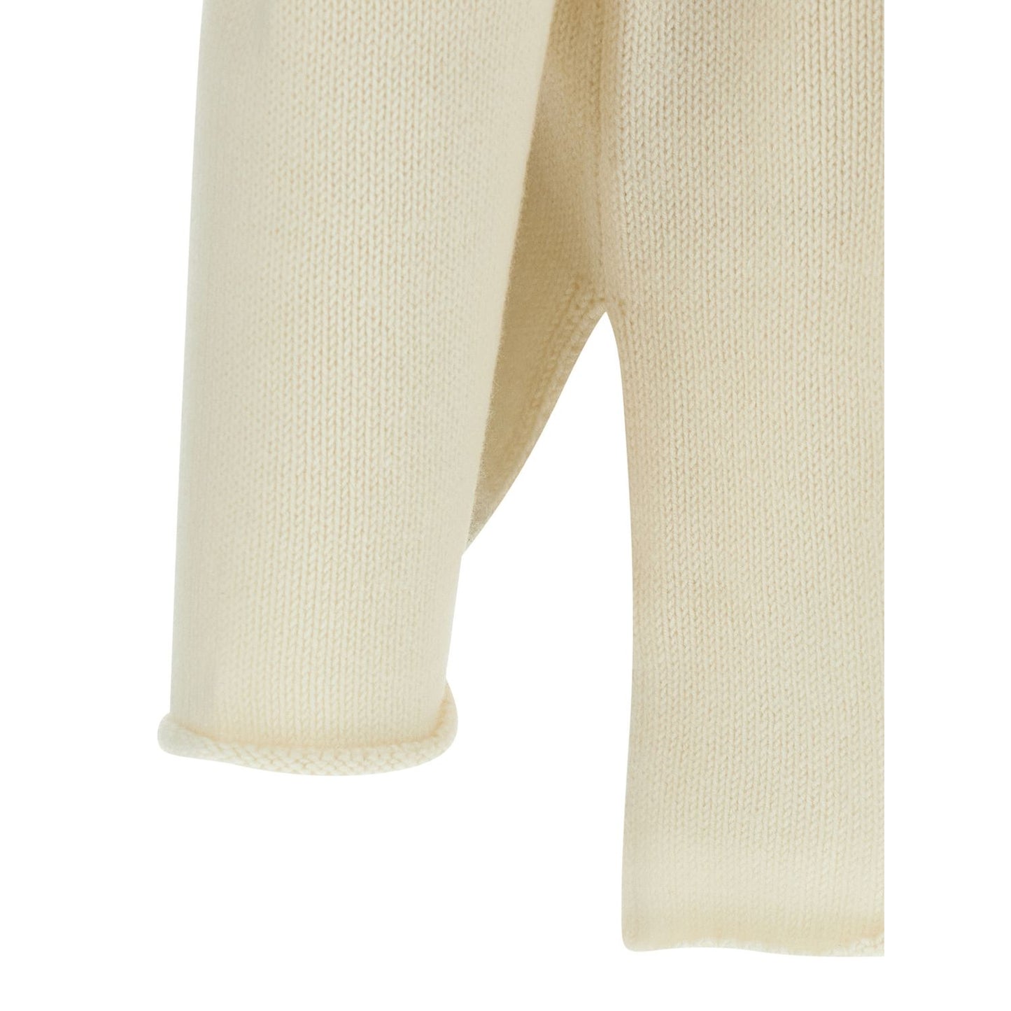 Undercover White Wool Cardigan