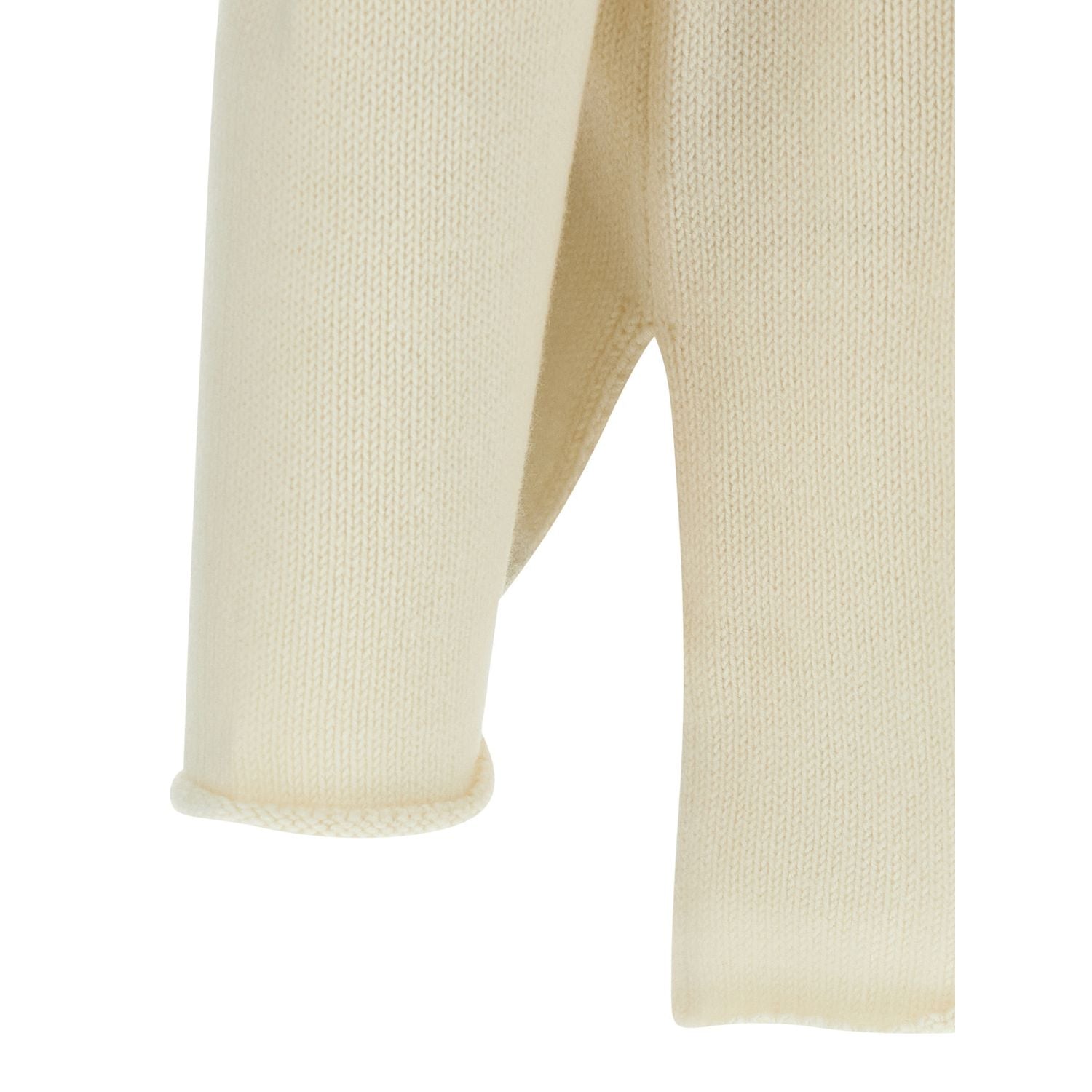 Undercover White Wool Cardigan