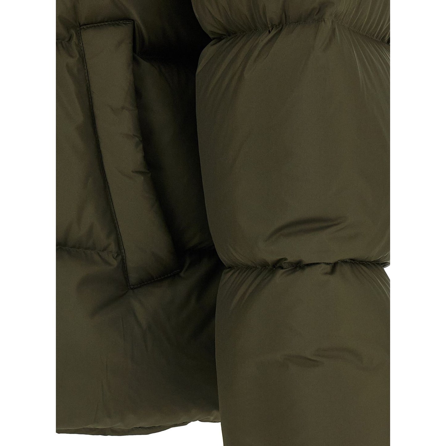 Saint Laurent Bicolor Polyester Full-Length Jacket