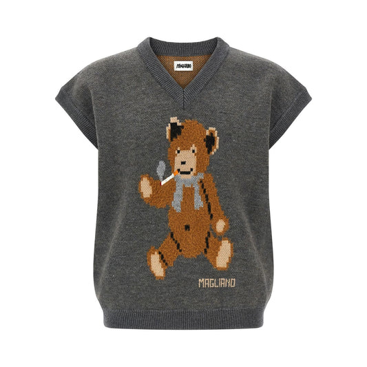 Magliano Gray Wool Sweatshirt