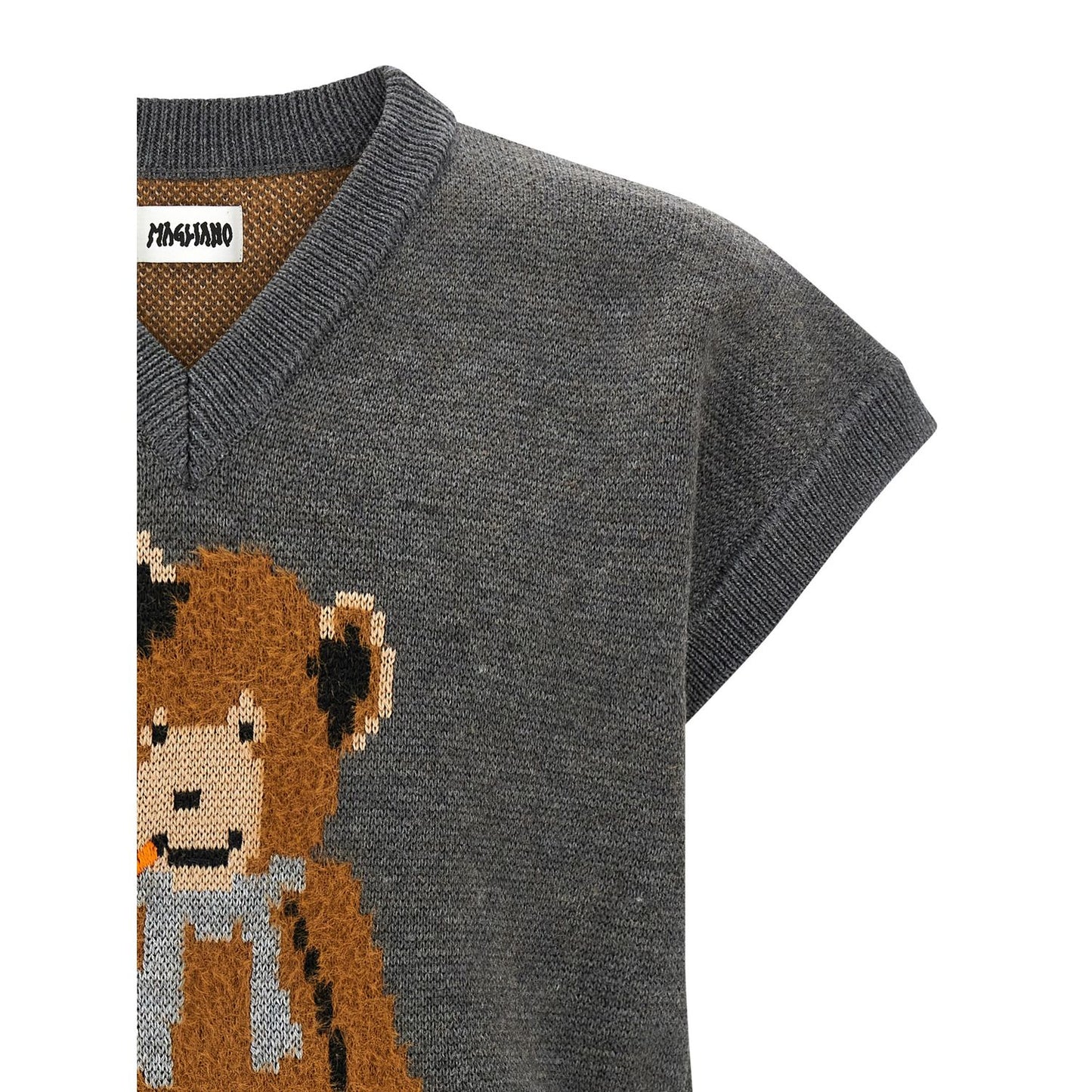 Magliano Gray Wool Sweatshirt