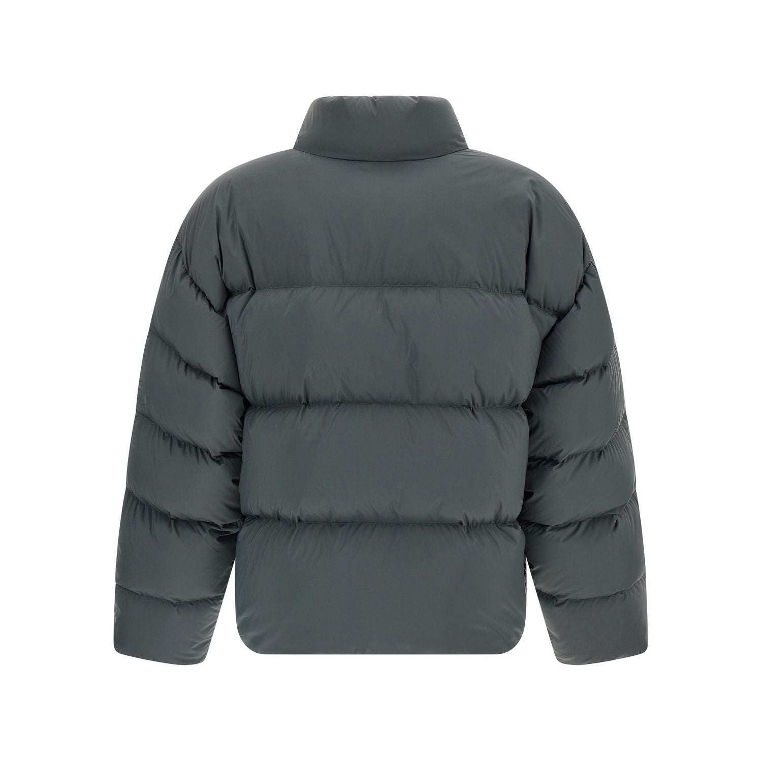 Balenciaga Gray Polyamide Full-Length Jacket