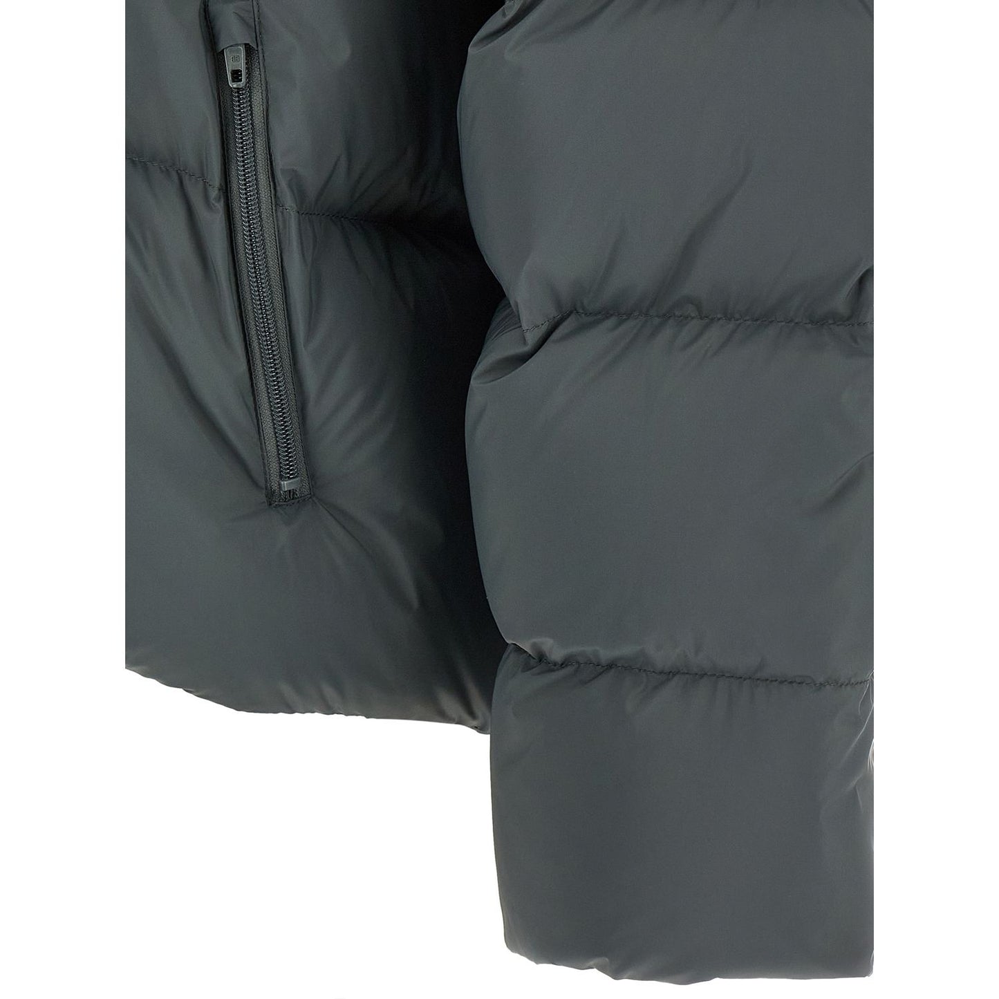 Balenciaga Gray Polyamide Full-Length Jacket