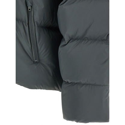 Balenciaga Gray Polyamide Full-Length Jacket
