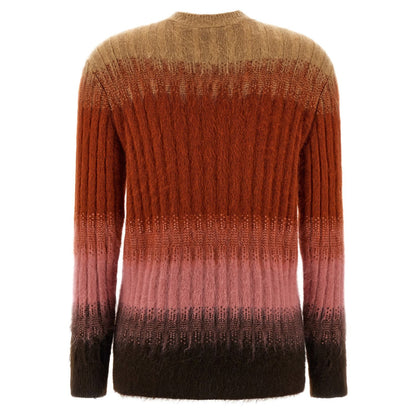 Fendi Multicolor Wool Cardigan