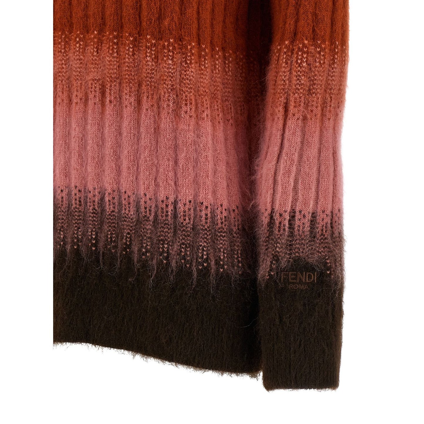 Fendi Multicolor Wool Cardigan