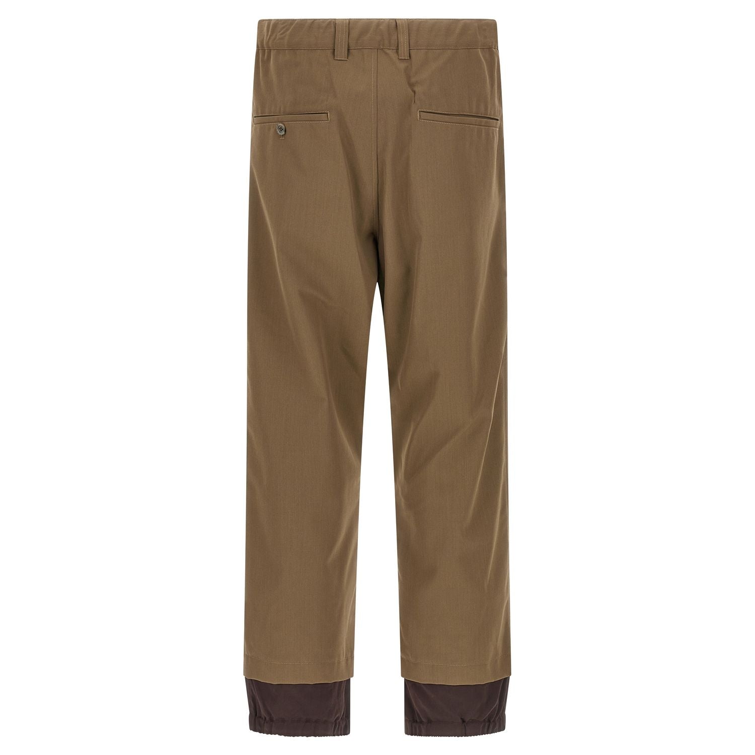 Maison Mihara Yasuhiro Bicolor Polyester Casual Pants