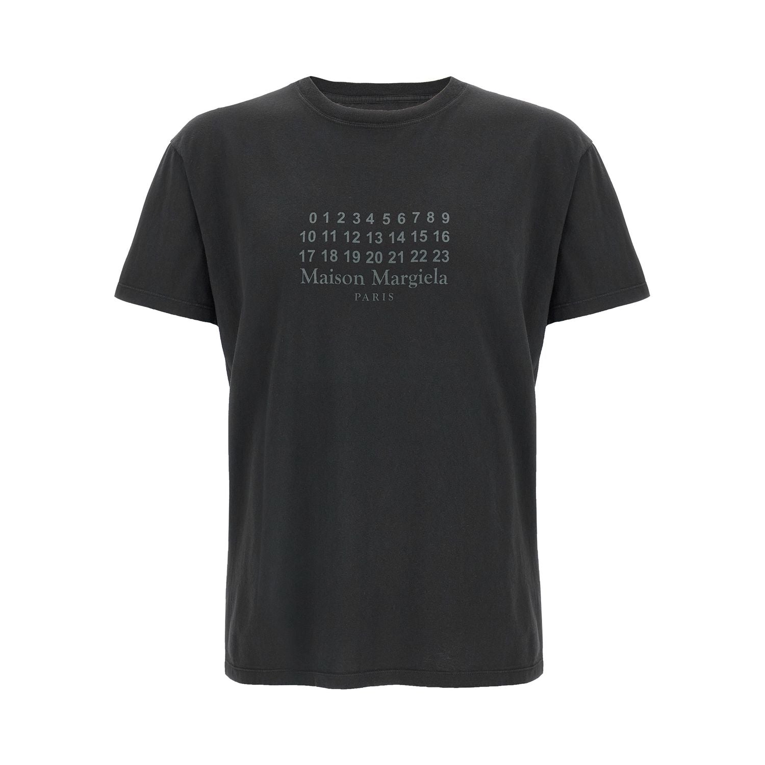 Maison Margiela Black Cotton T-Shirt
