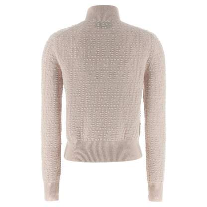 Fendi Multicolor Wool Cardigan