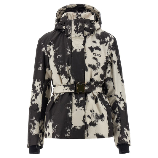 Fendi Multicolor Polyester Shell Jacket