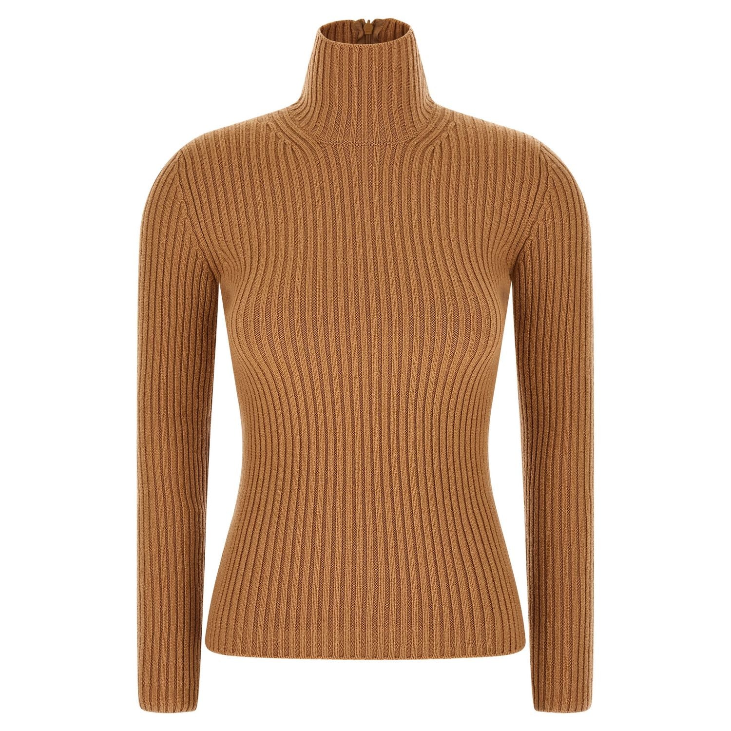 Max Mara Beige Wool Cardigan