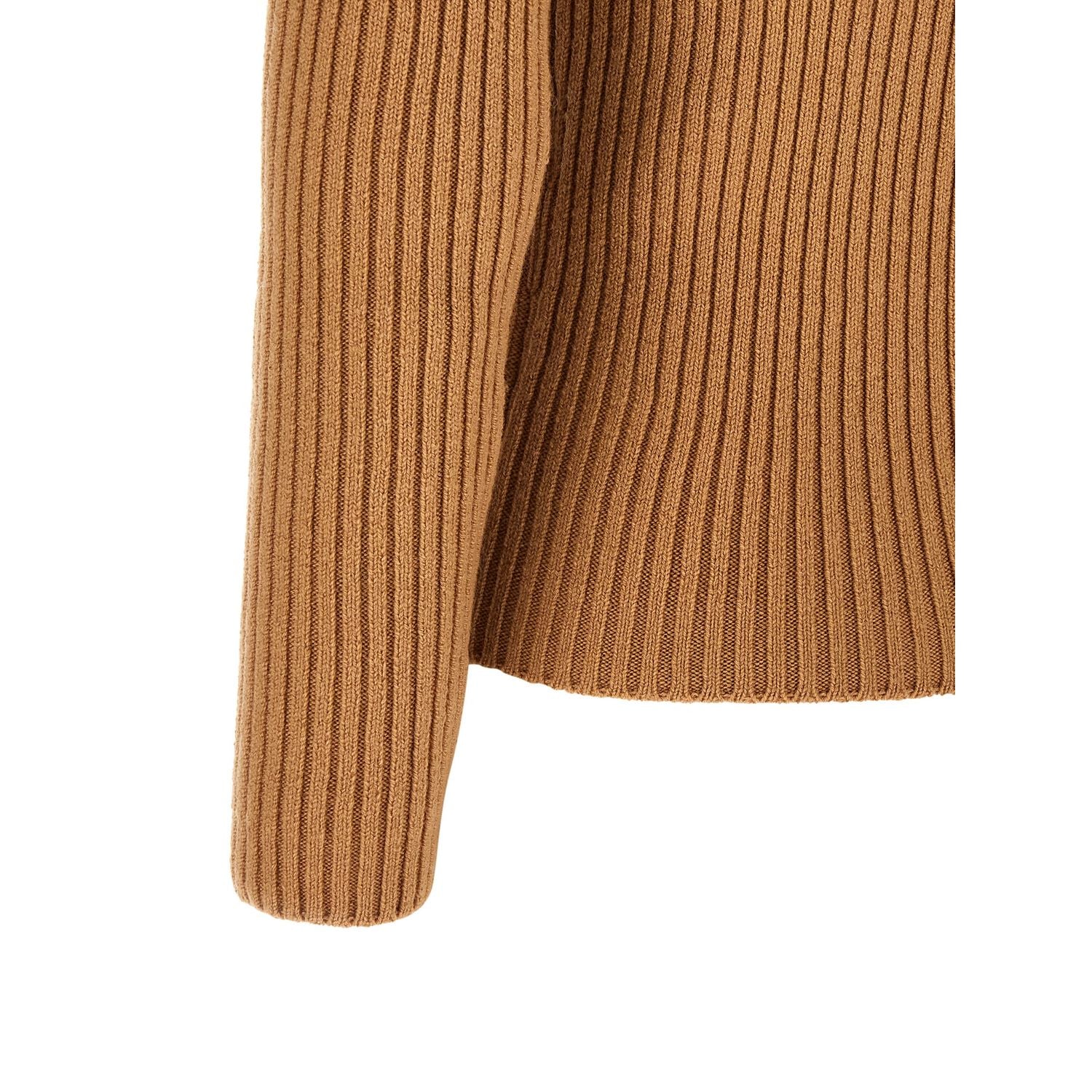 Max Mara Beige Wool Cardigan
