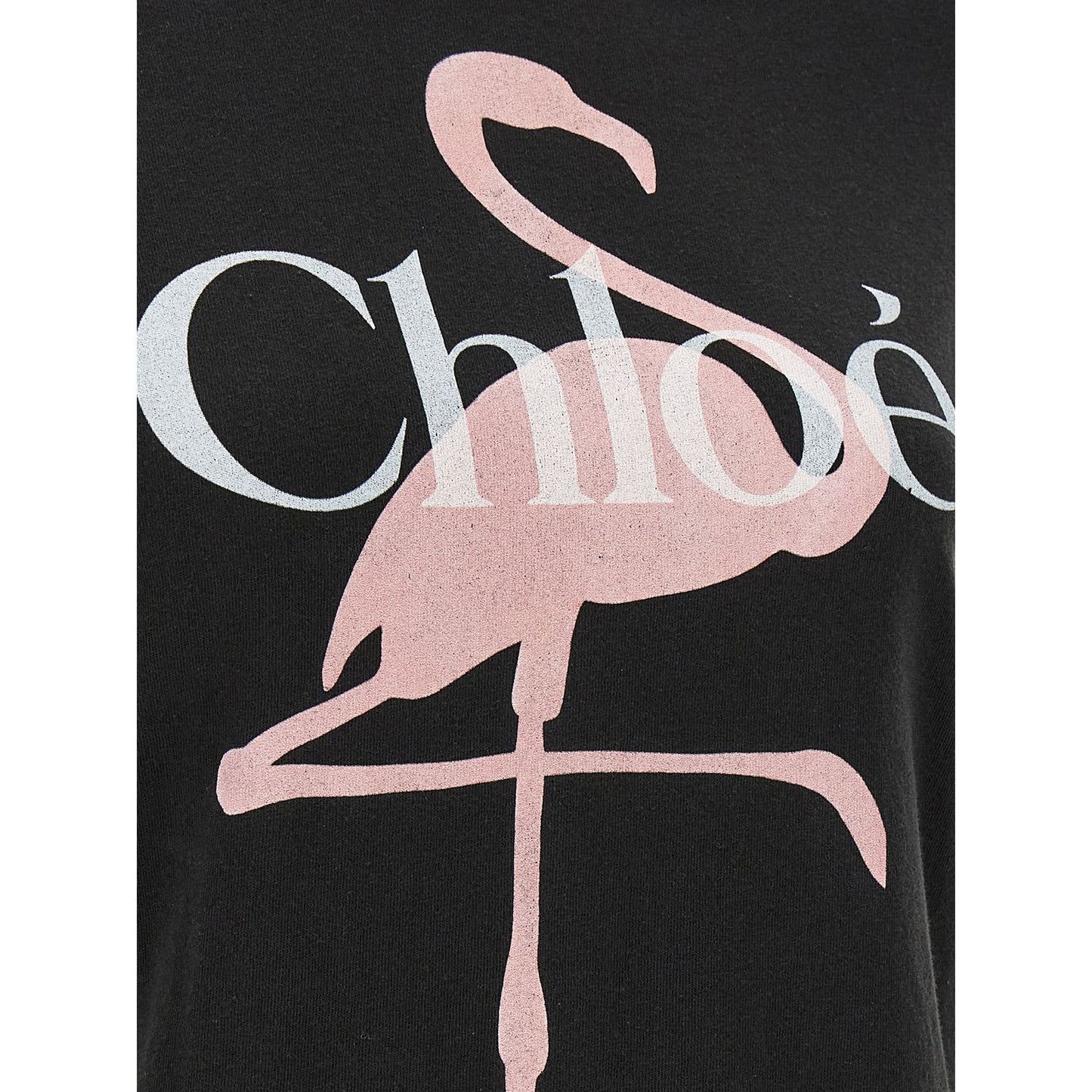 Chloé Black Cotton T-Shirt