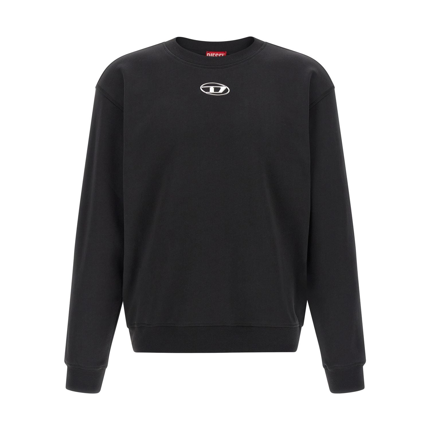 Diesel Black Cotton Sweatshirt