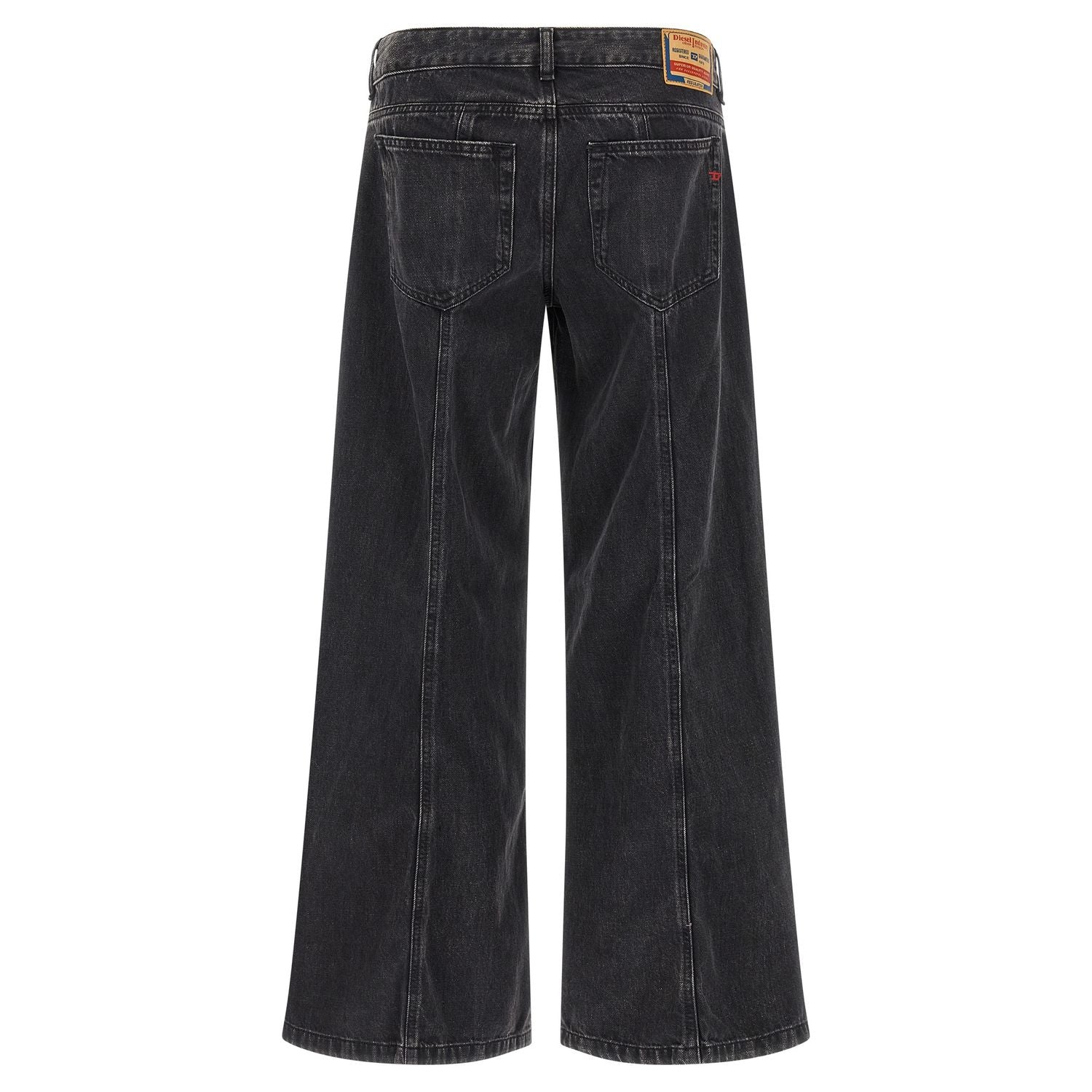 Diesel Black Cotton Jeans Denim
