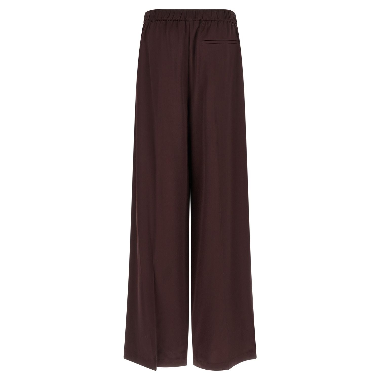 Tory Burch Bordeaux Viscose Casual Pants