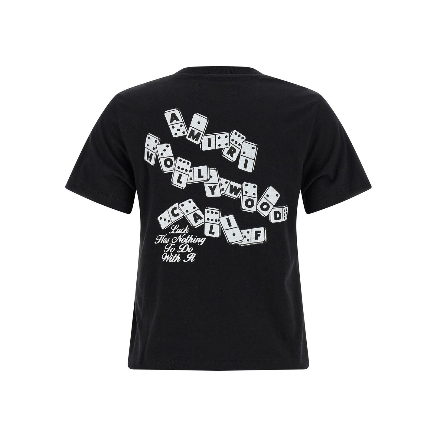 Amiri Black Cotton T-Shirt