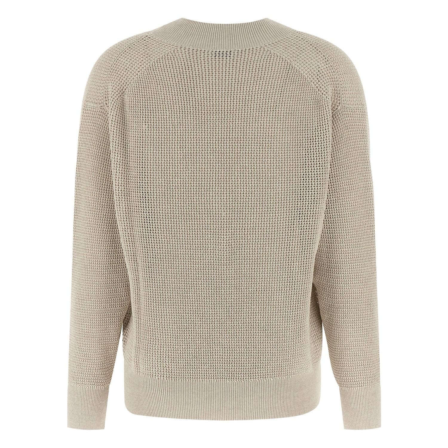 Brunello Cucinelli Beige Cotton Cardigan