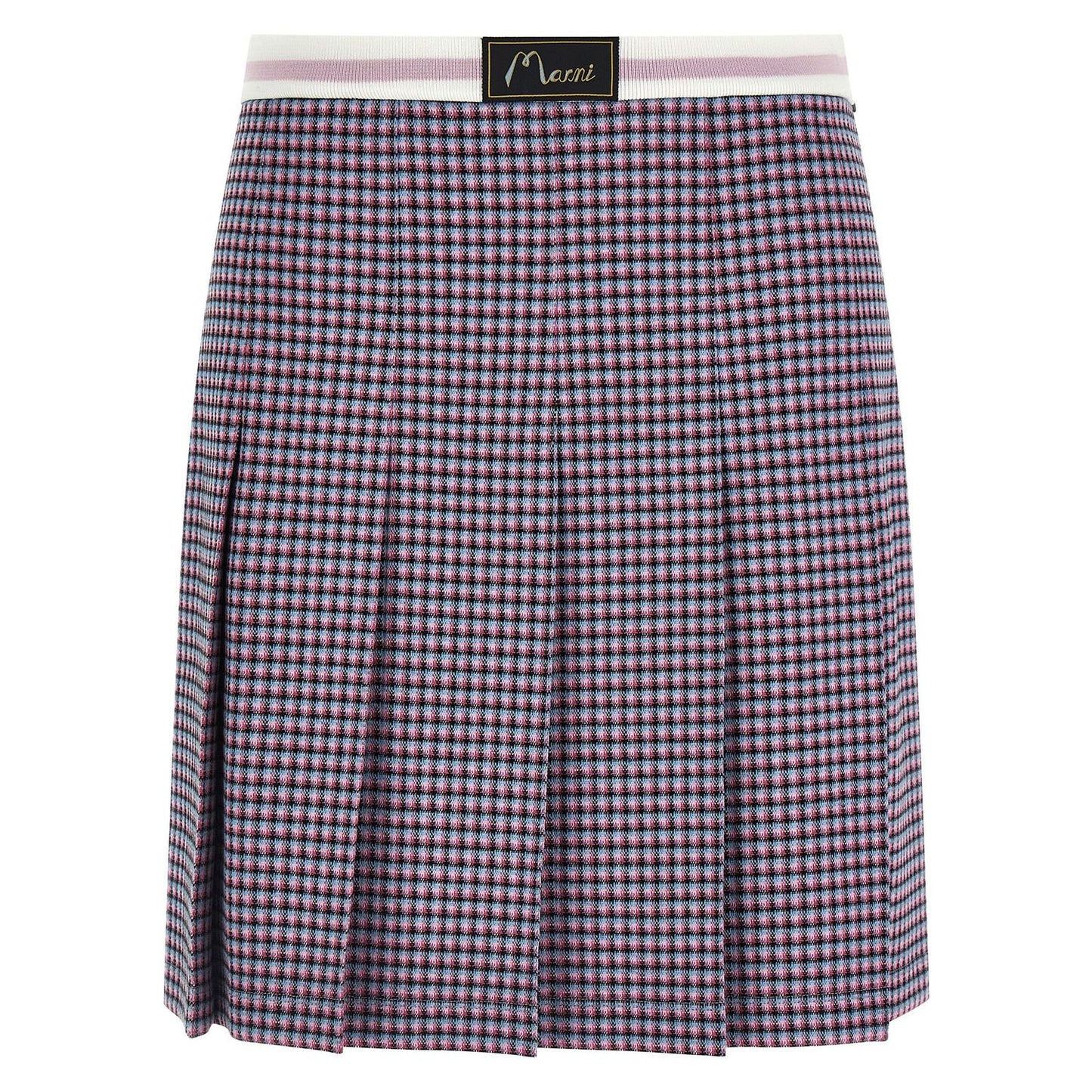 Marni Purple Viscose Long Skirt