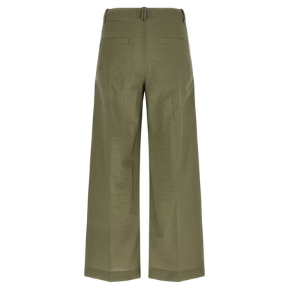 Brunello Cucinelli Bicolor Cotton Casual Pants