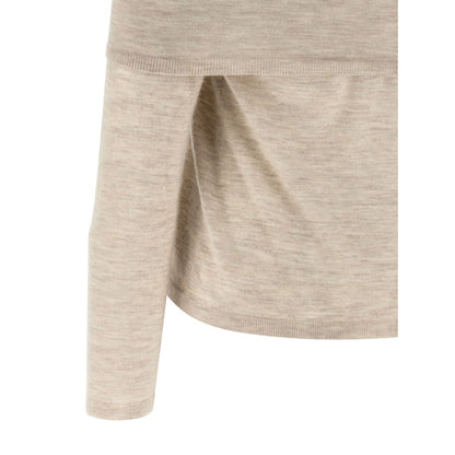 Max Mara Beige Cashmere Cardigan