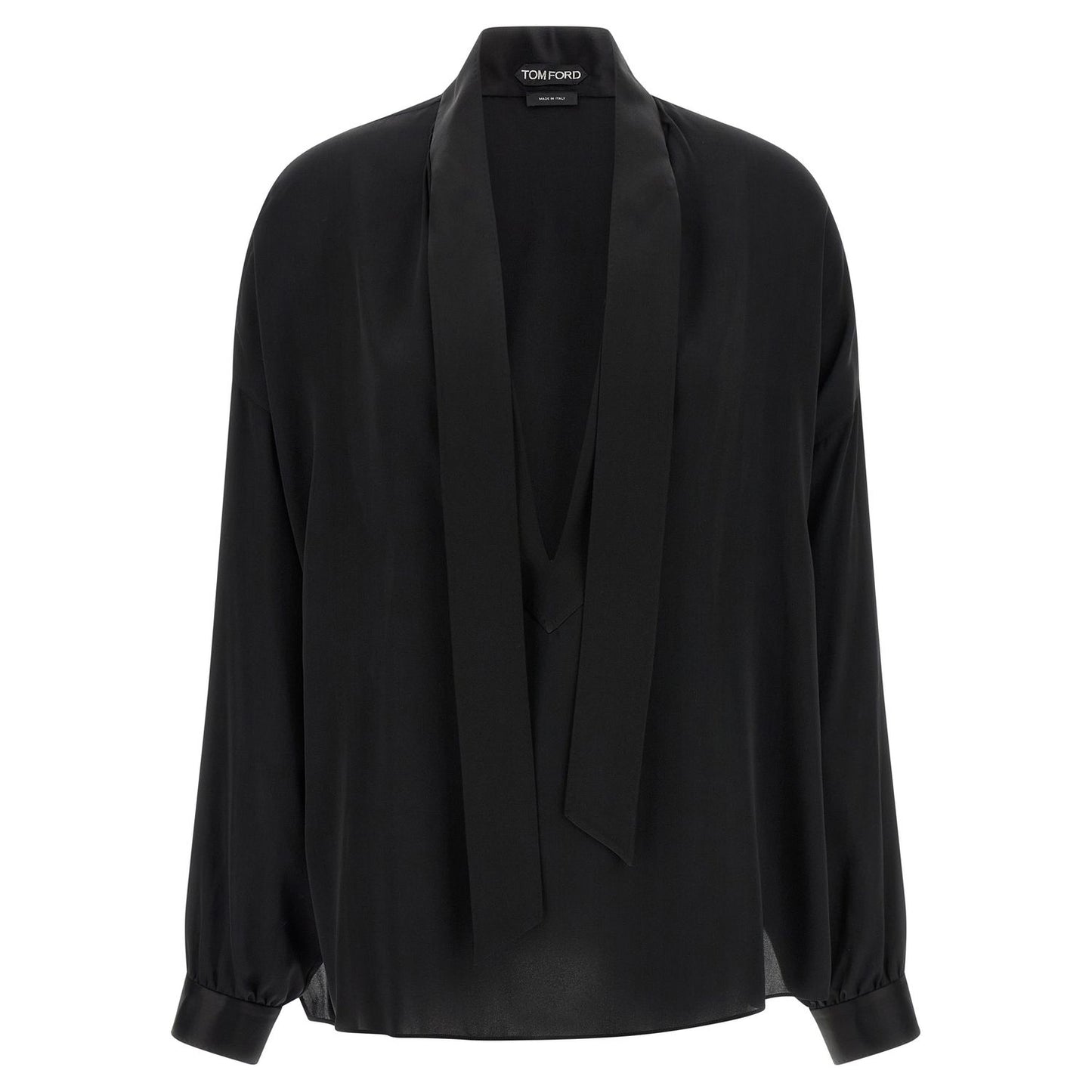 Tom Ford Black Silk Blouse