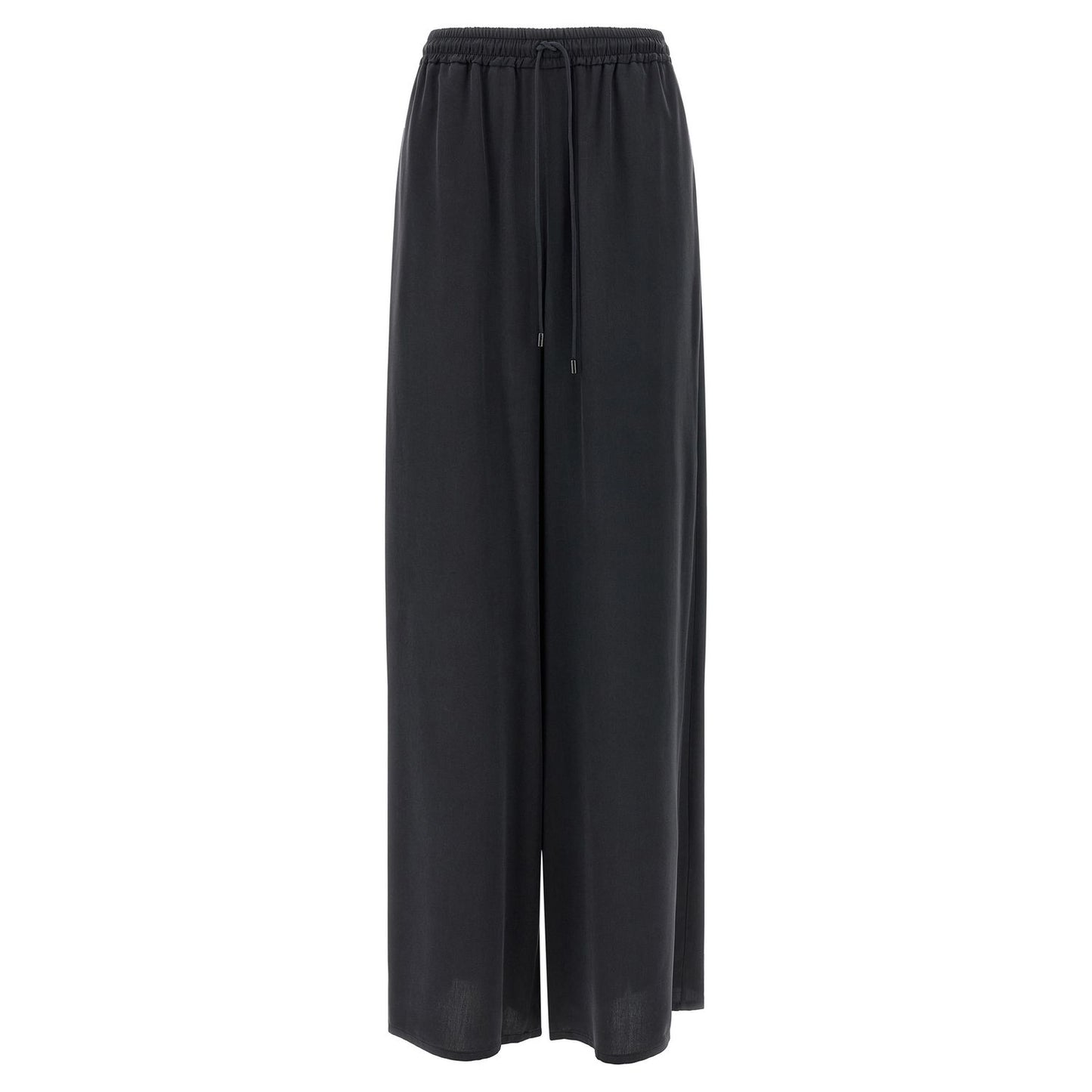 Max Mara Blue Silk Casual Pants
