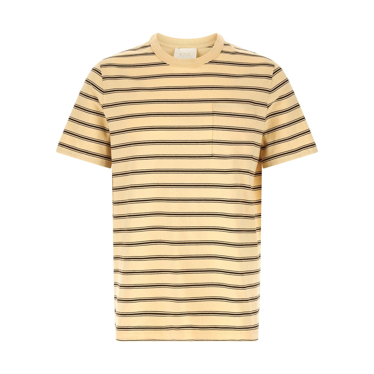 A.P.C. Beige Cotton T-Shirt