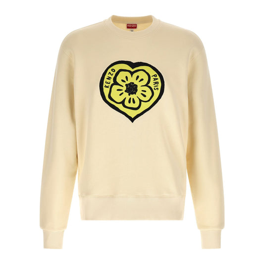 Kenzo Beige Cotton Sweatshirt