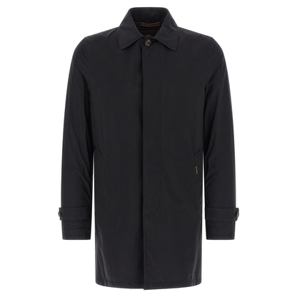 MooRER Blue Polyamide Coat