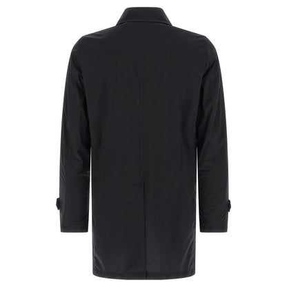 MooRER Blue Polyamide Coat