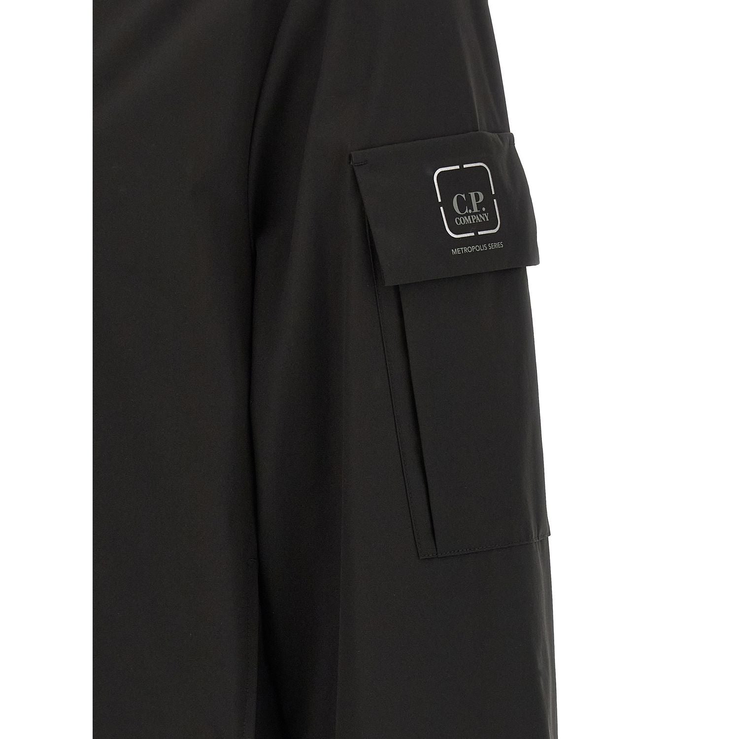 C.P. Company Black Polyester Blouse