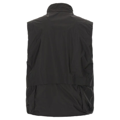 C.P. Company Black Polyamide Sleeveless Jacket