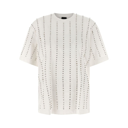 PINKO White Cotton T-Shirt