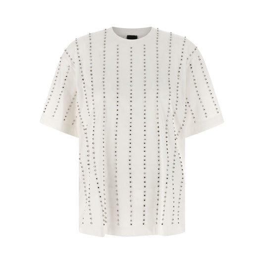PINKO White Cotton T-Shirt