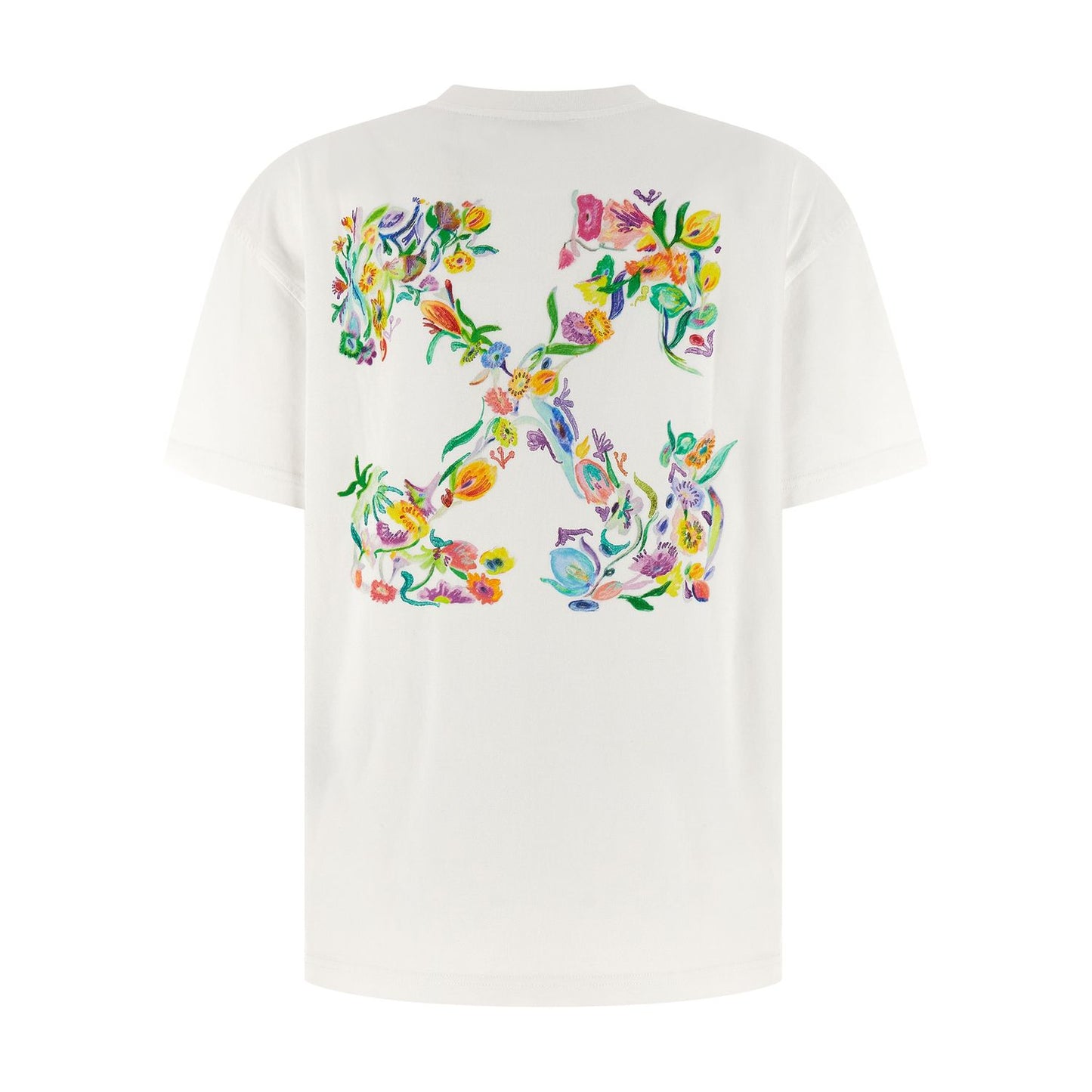 Off-White White Cotton T-Shirt