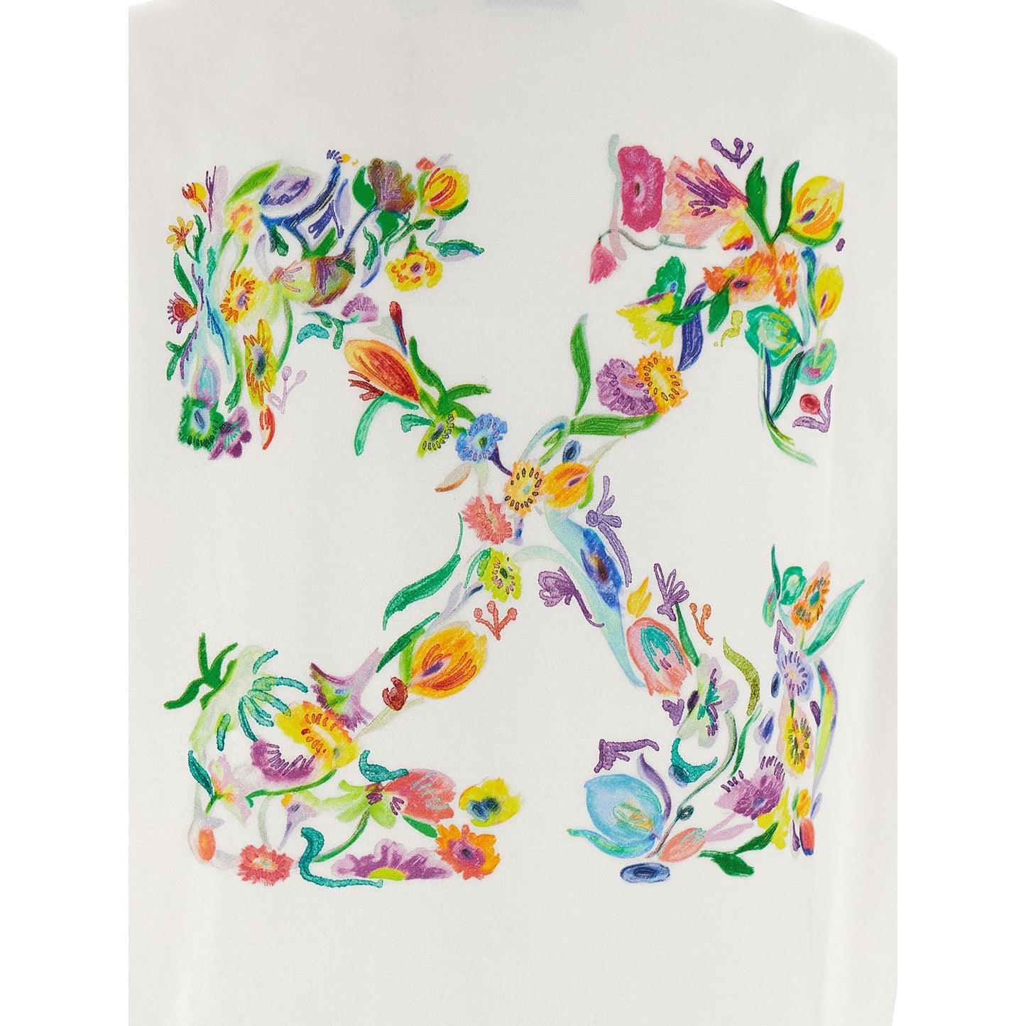 Off-White White Cotton T-Shirt