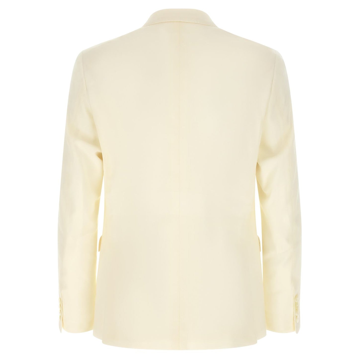 Pal Zileri White Wool Two-Piece Suit