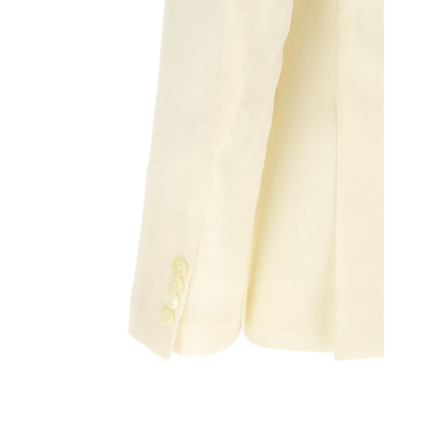 Pal Zileri White Wool Two-Piece Suit