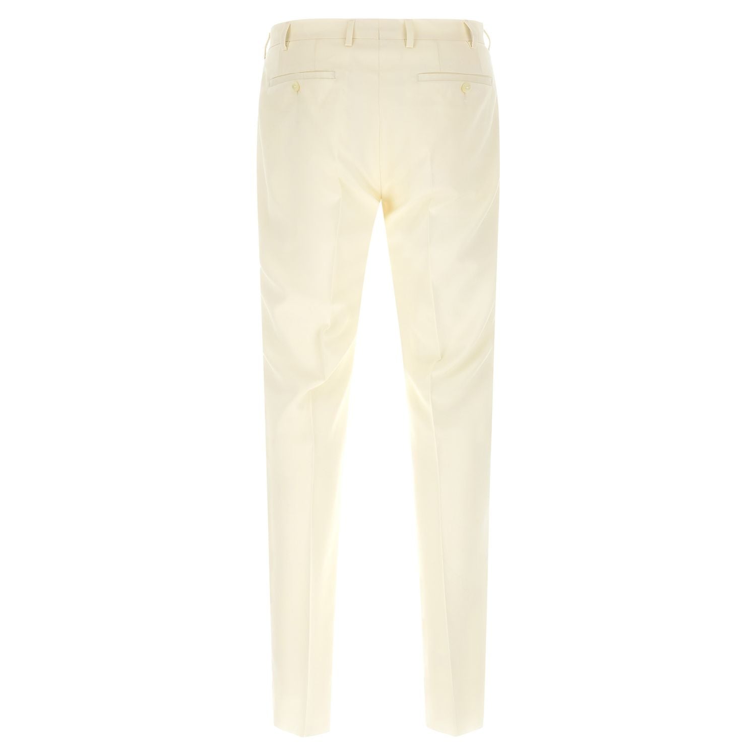 Pal Zileri White Wool Two-Piece Suit