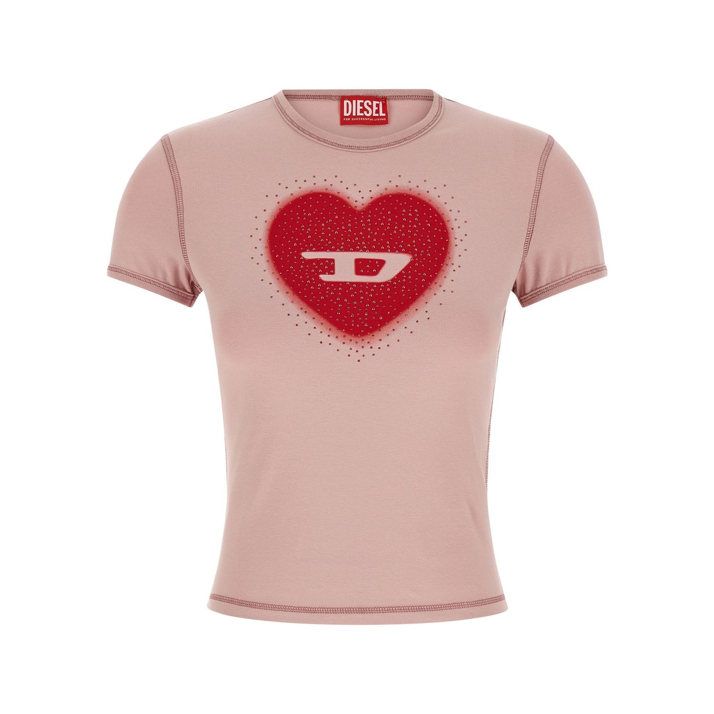 Diesel Multicolor Cotton T-Shirt