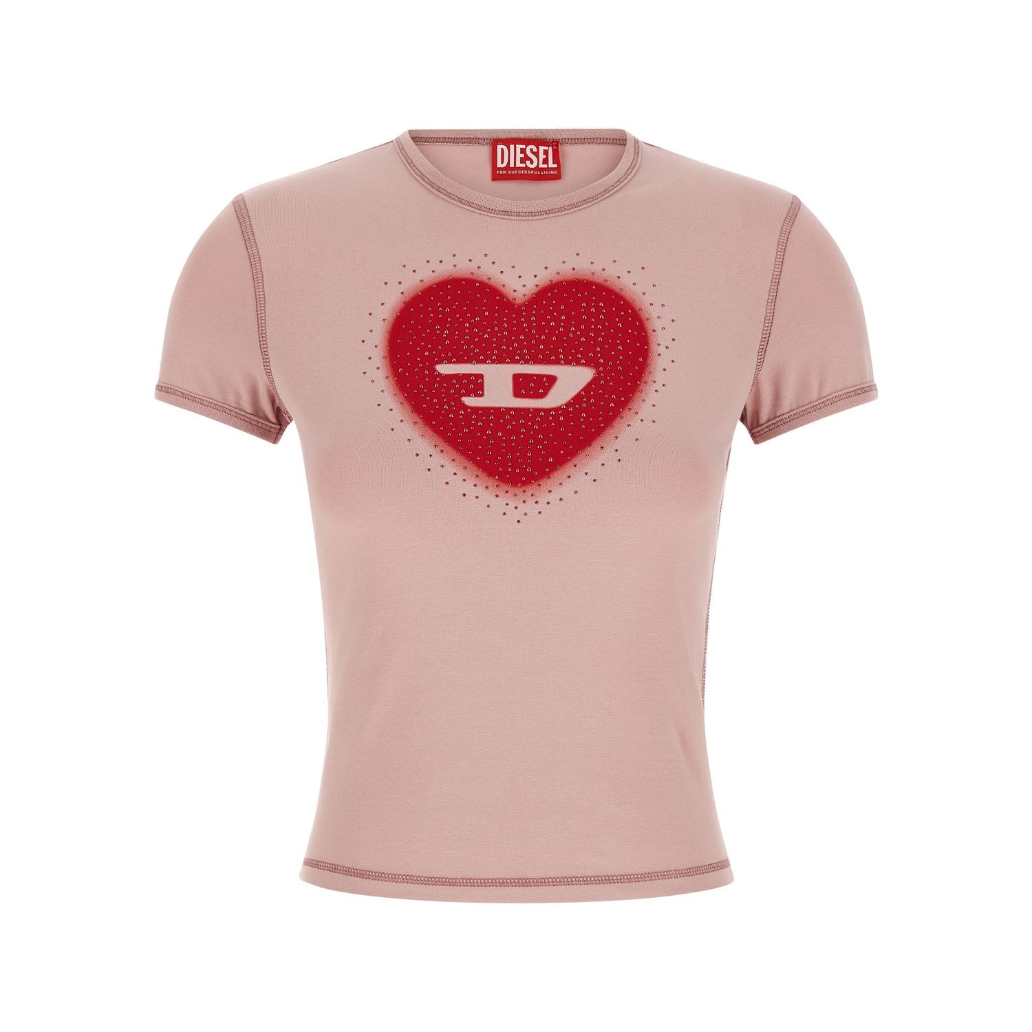 Diesel Multicolor Cotton T-Shirt