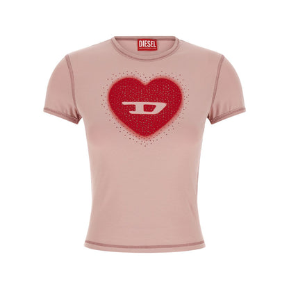Diesel Multicolor Cotton T-Shirt