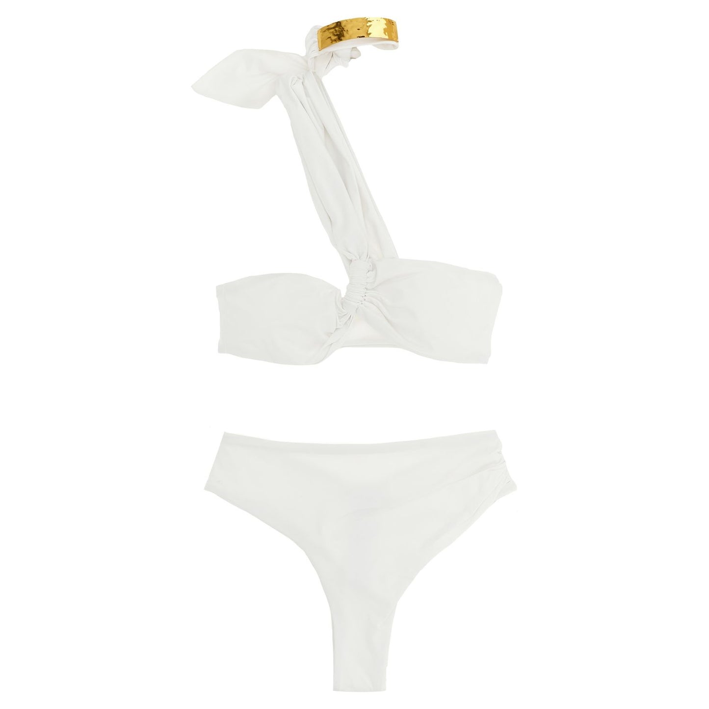 Elisabetta Franchi White Polyamide Bikini