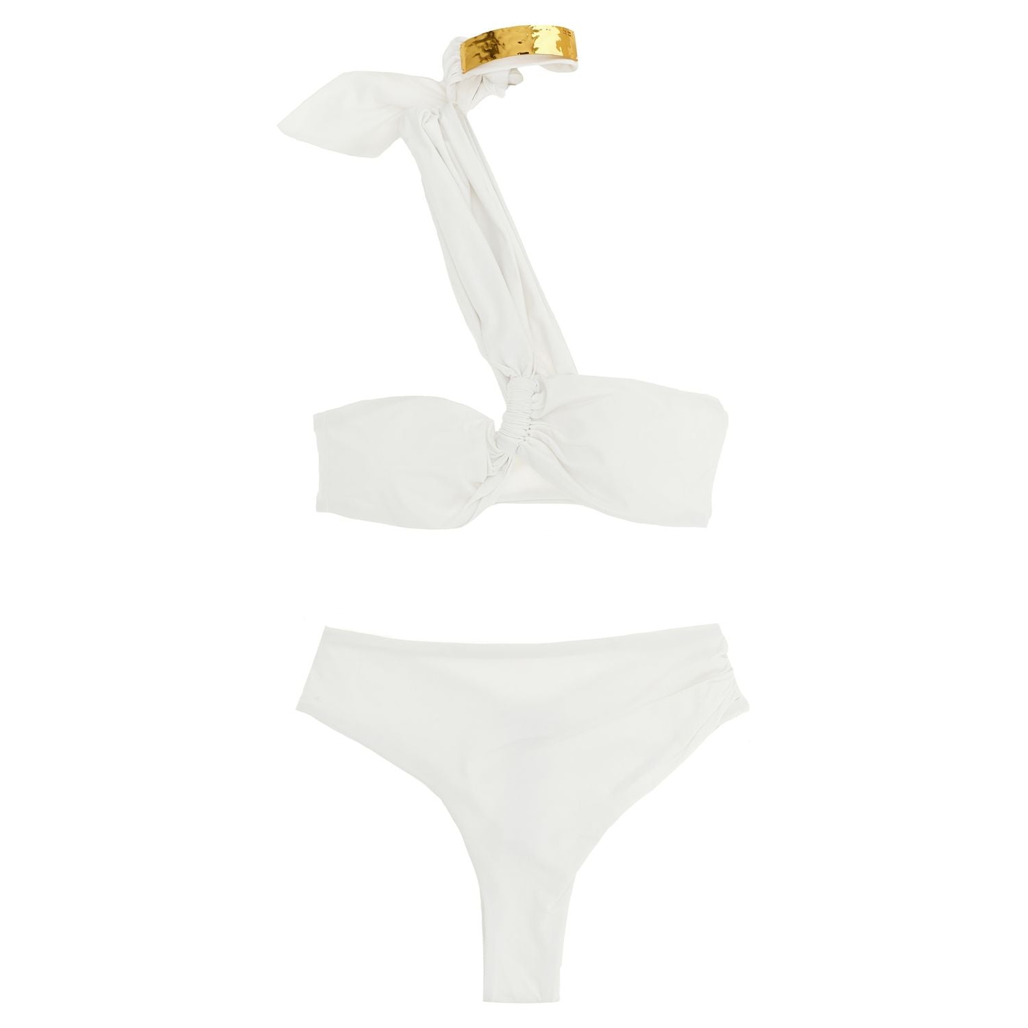 Elisabetta Franchi White Polyamide Bikini